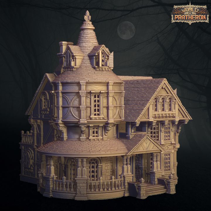 3D Printable The Haunted Mansion 3 by World of Pratheron